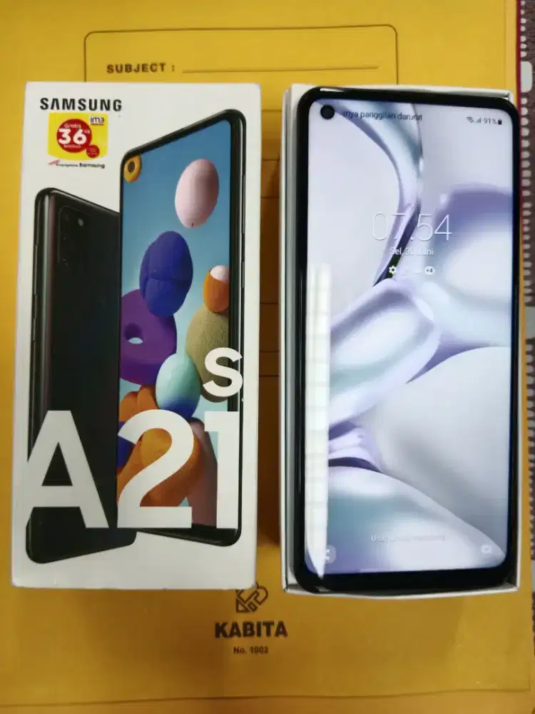Samsung A21S Mulus