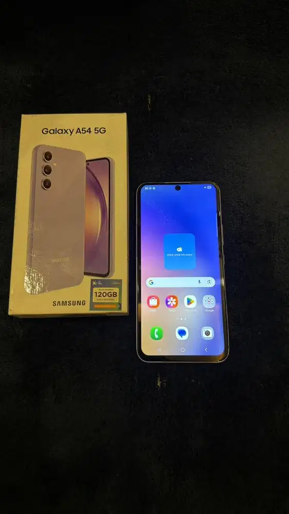 Samsung A54 Purple 5G 8/256GB SEIN Lengkap