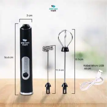 One Two Cup Hand Mixer Mini 2in1 pengocok telur