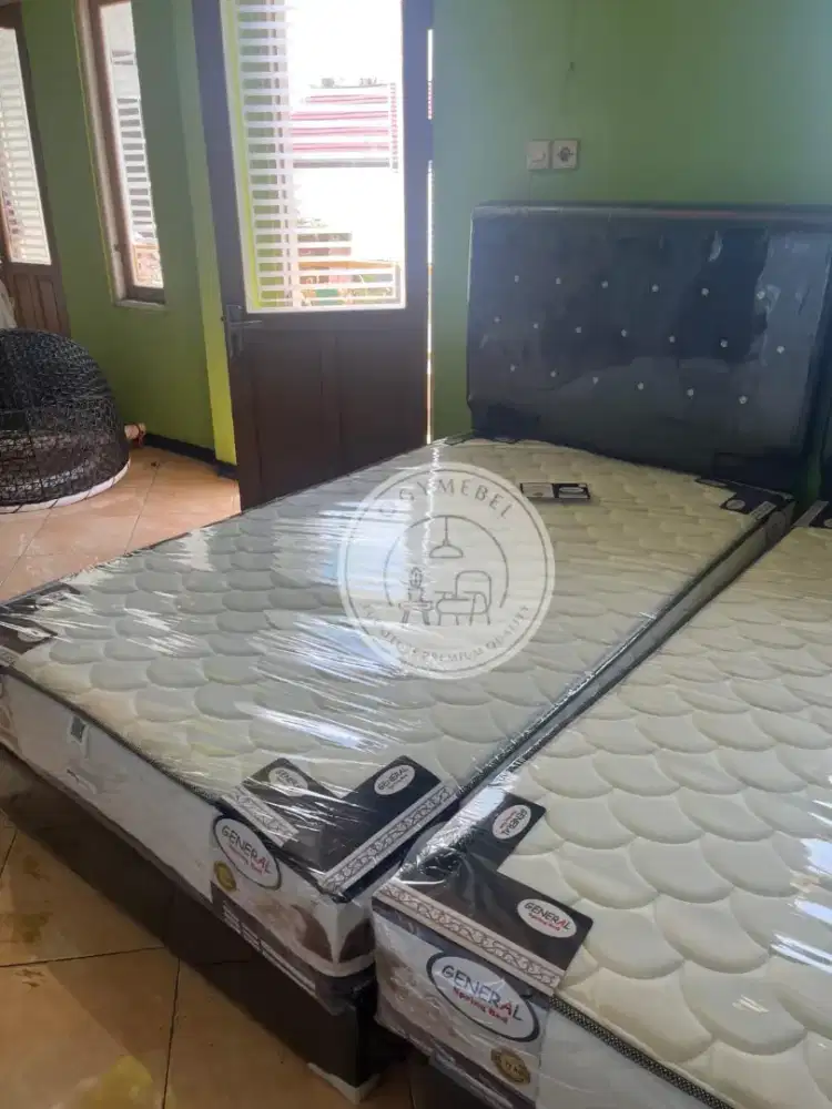 PROMO SET SPRINGBED DIVAN UK 160 TERMURAH SALE