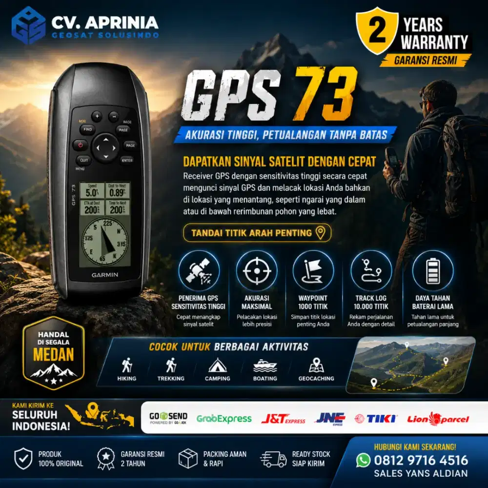 Gpsmap Garmin Garansi 2 tahun