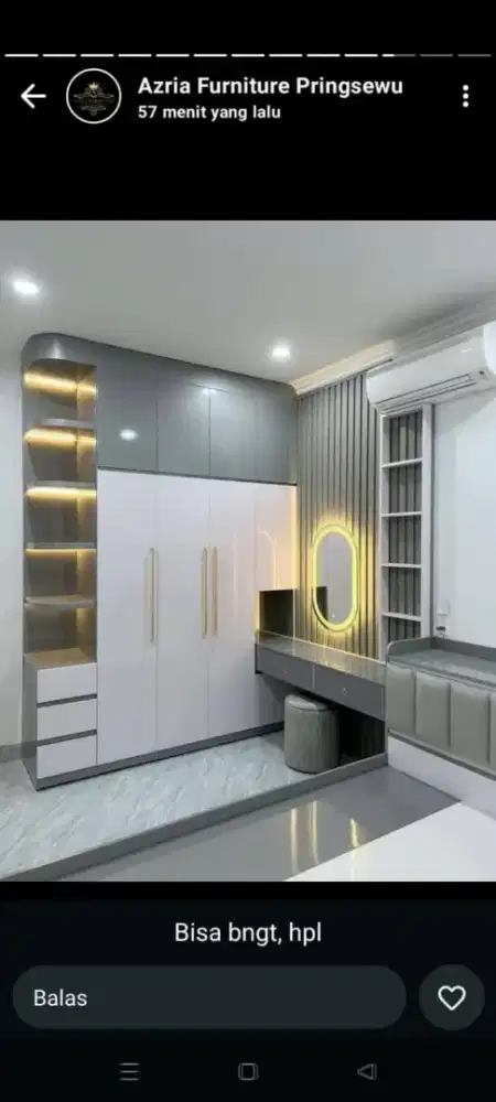 Kamar set minimalis