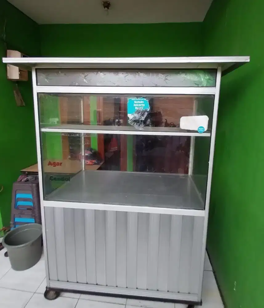 Gerobak stainless serba guna