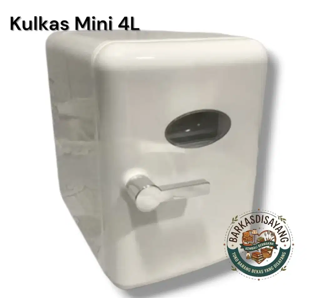 (BU) TURUN HARGA MASIH BARU KULKAS MINI SNACK SKIN CARE UKURAN 4L