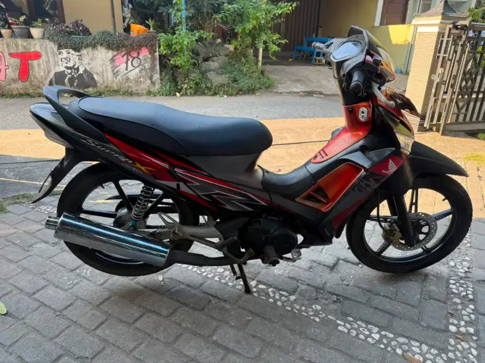 Supra 125 THN 2008 plat  F Bogor