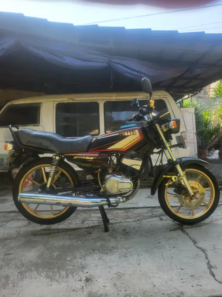 Yamaha RXS Up RX King Cobra 1991 Hitam Pajak Panjang Siap Pakai