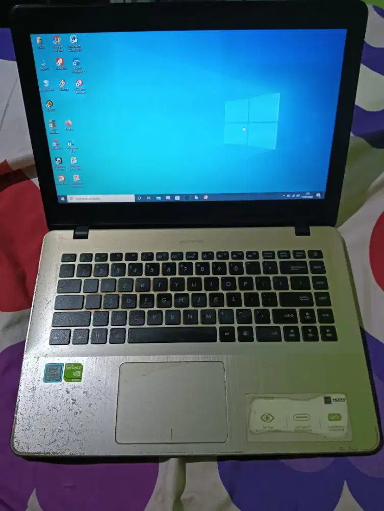 ASUS X480UR i5 Gen 8 RAM 8GB SSD 256GB VGA NVIDIA 930MX Normal