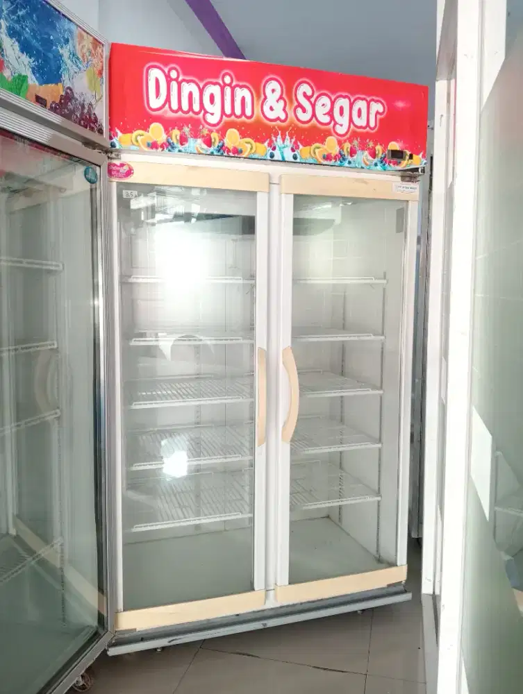 Showcase 2 pintu PANASONIC 1000L