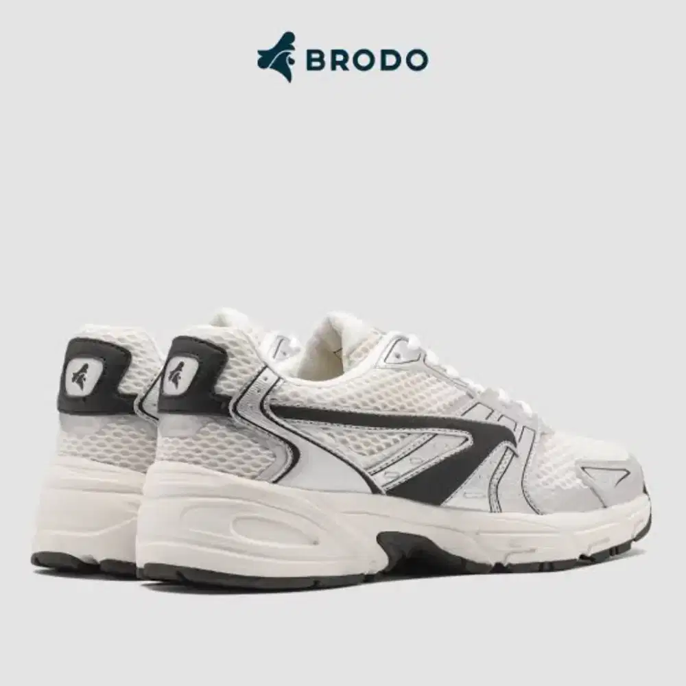 Sepatu Brodo Ace Neptune Silver Ink