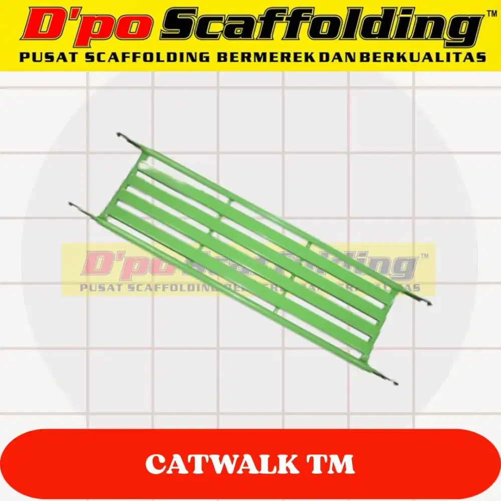 Catwalk langsaran scaffolding