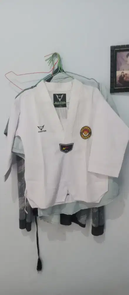 Baju taekwondo 1 set