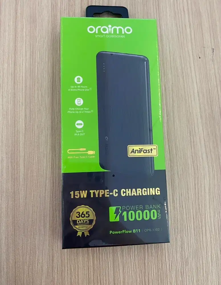 powerbank oraimo opb 1102