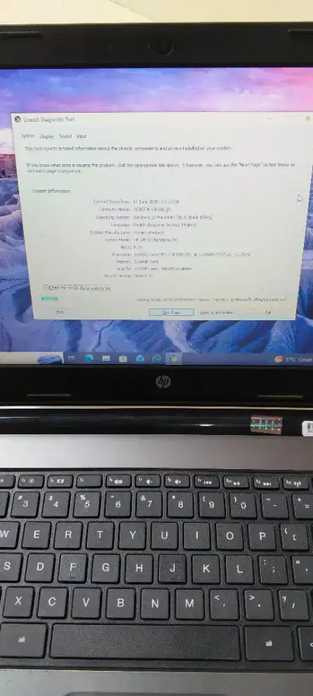 Laptop hp 240 G3