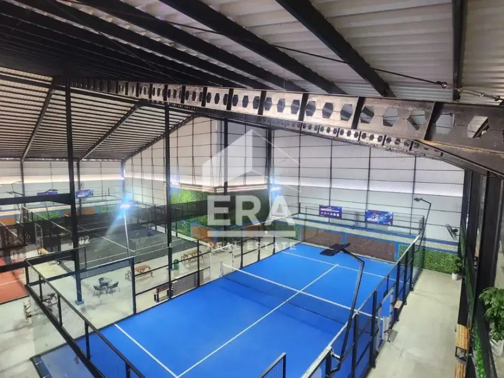 Dijual Lapangan Padel Ekslusif Plus Bisnis Cafe Aktif Di Bekasi