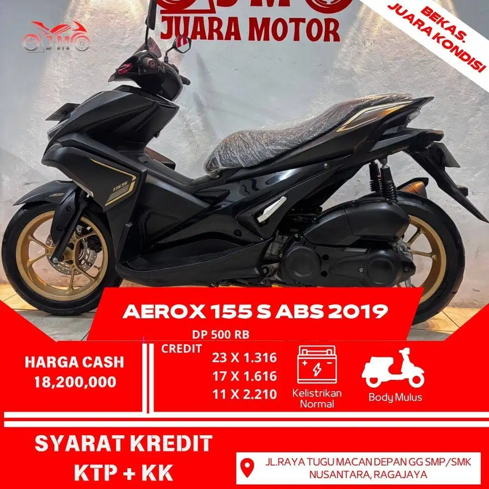 AEROX S ABS 2019 SURAT LENGKAP PAJAK ON UNIT SIAP PAKAI NO KENDALA