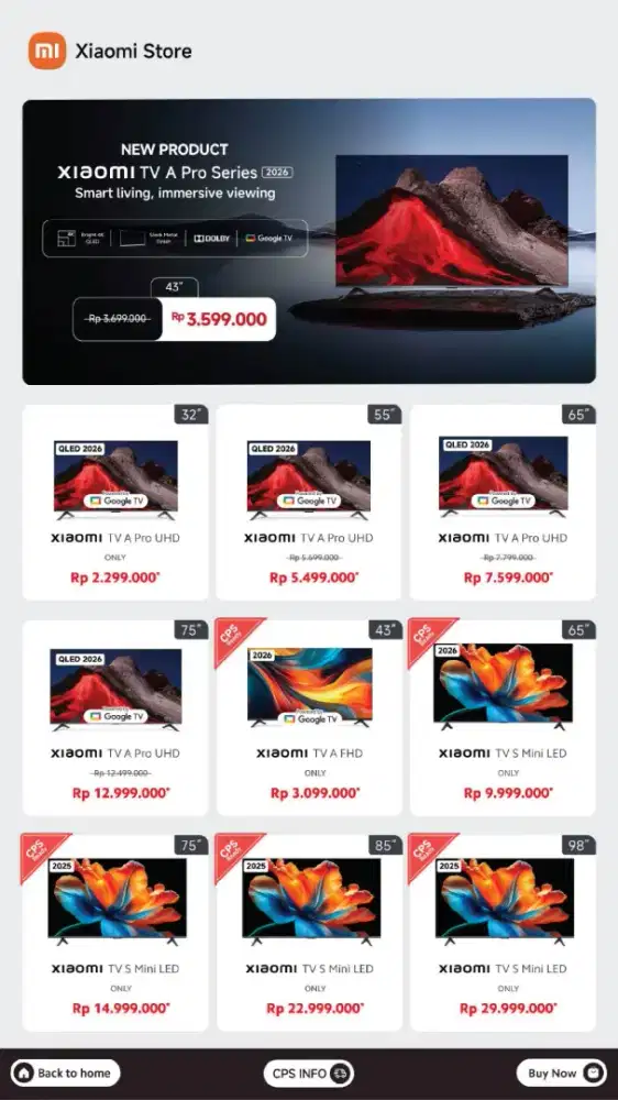 KREDIT HP REDMI & TV XIAOMI TANPA DP TANPA ADMIN