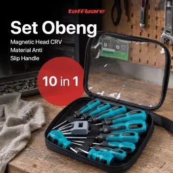 Obeng Set magnet 10in1