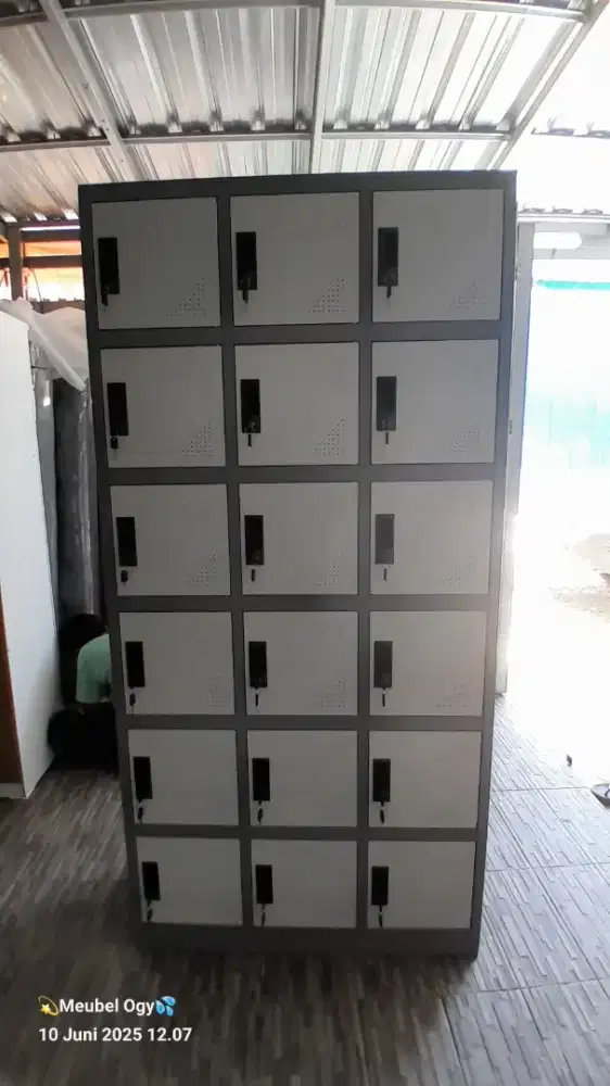 PROMO LEMARI LOKER BESI 15 PINTU TERMURAH SALE