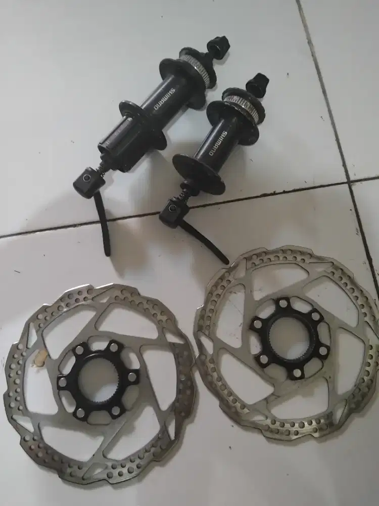 Hub free hub shimano + rotor shimano