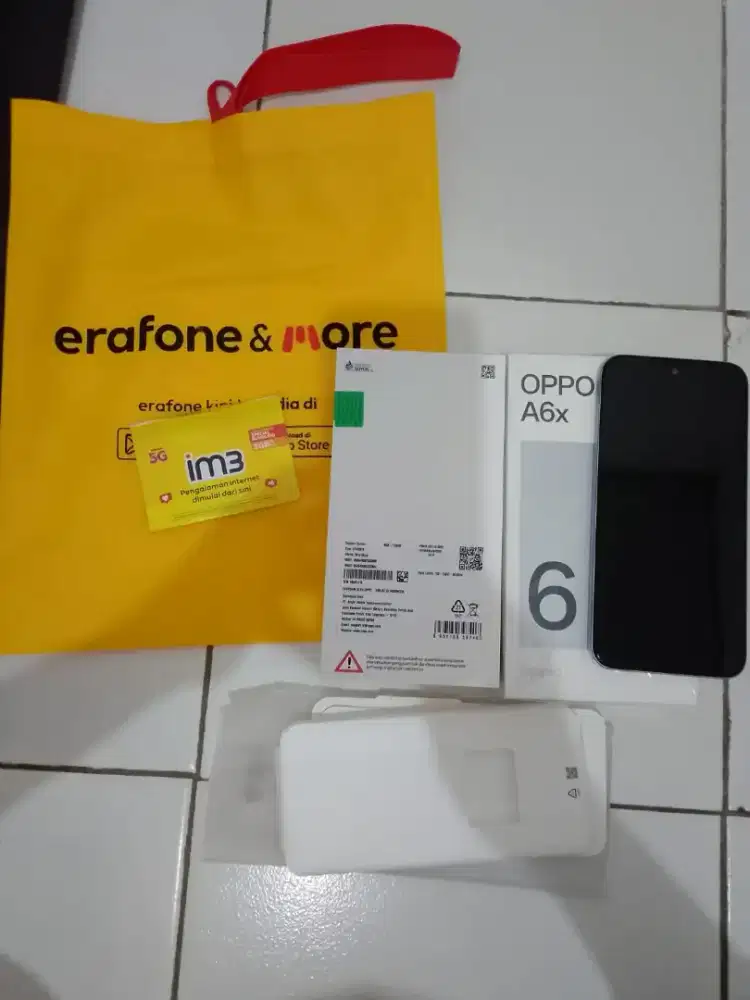Jual cepat hp baru buka dari dus