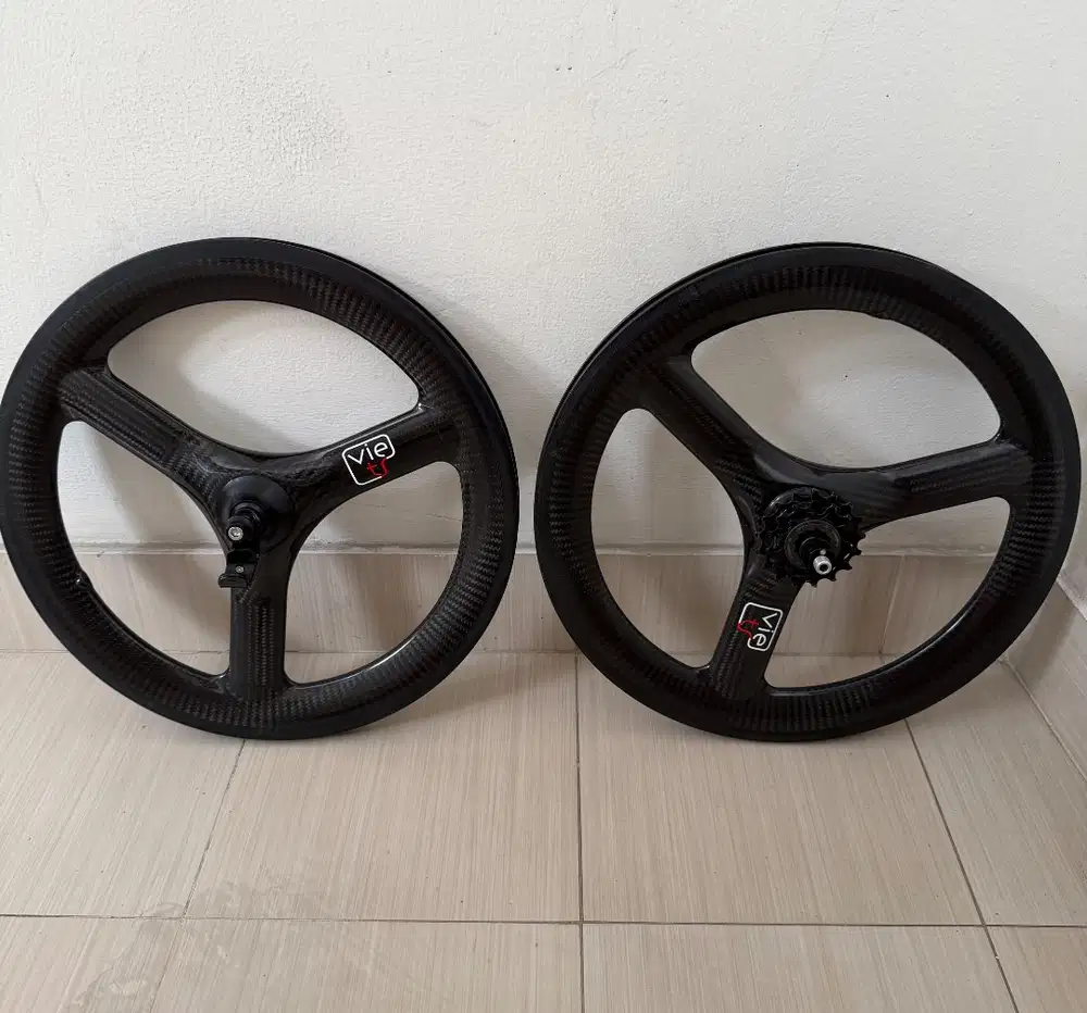 Wheelset Viets Carbon 16/349 buat Brompton 16 Inch