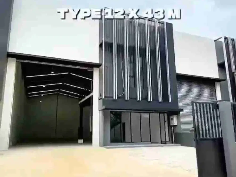 Disewakan Gudang Baru Blessindo Kawasan Industry Legok dekat tol