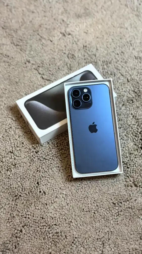IPHONE 15 PROMAX 256 BLUE TITANIUM INTER