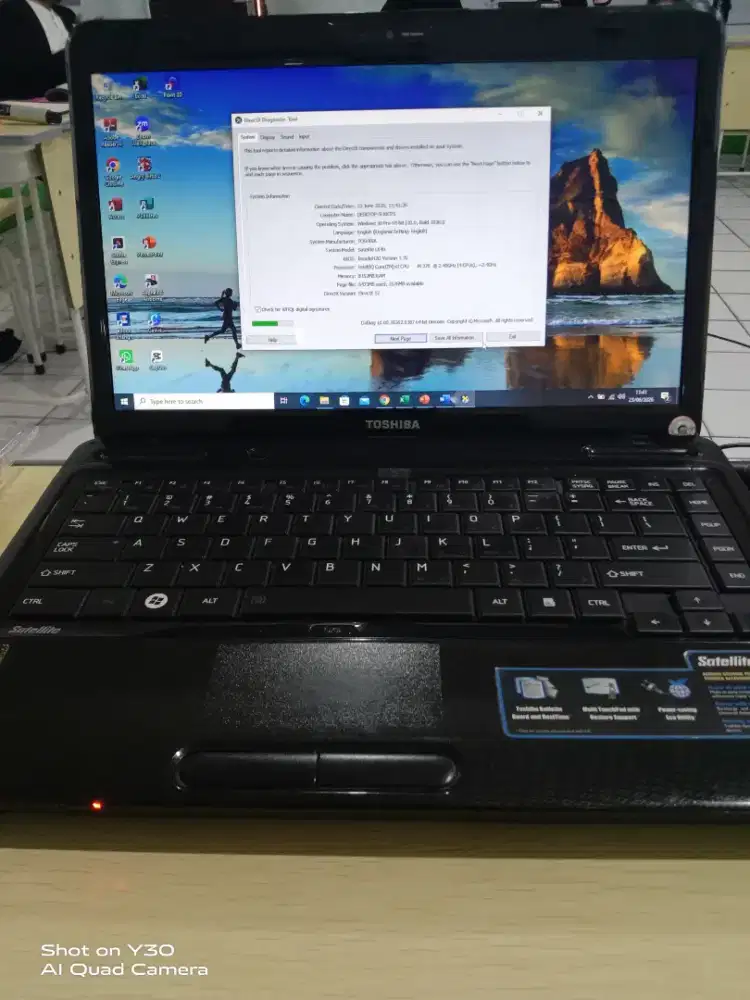 Jual Laptop Toshiba L 640