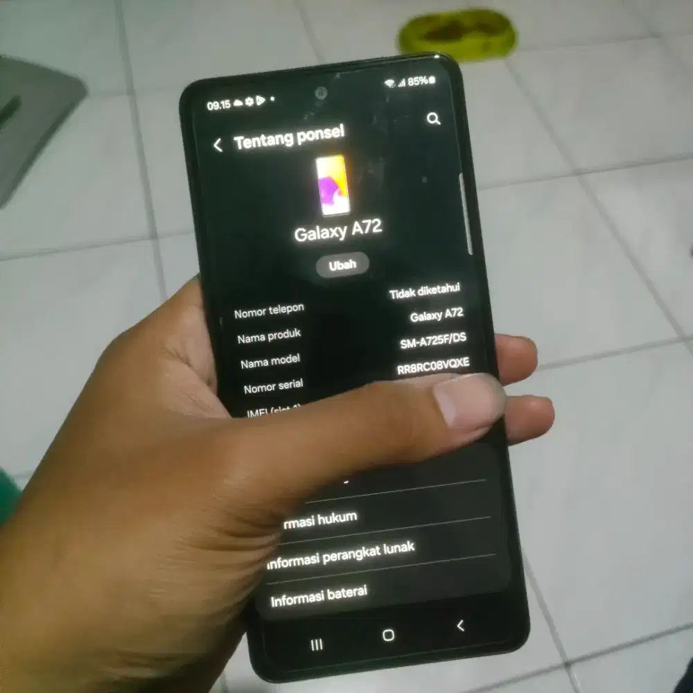 Samsung A72 original sein