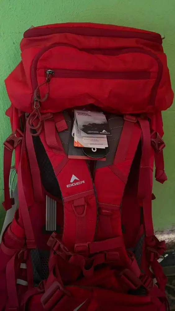 CARIER EIGER EXCELSIOR 65, RED, 65L