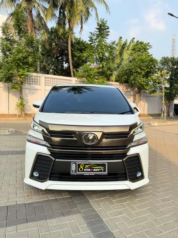 Toyota Vellfire ZG 2.5 Matic AT 2017 Cbu Japan