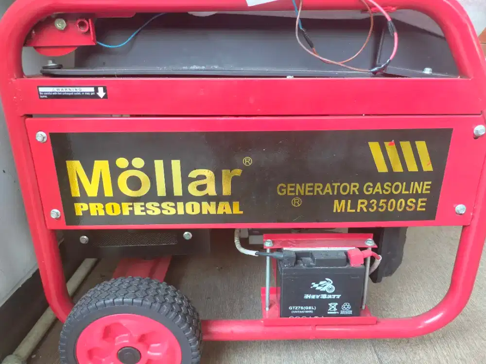 Dijual genset mollar 3500 belum pernah dipakai,