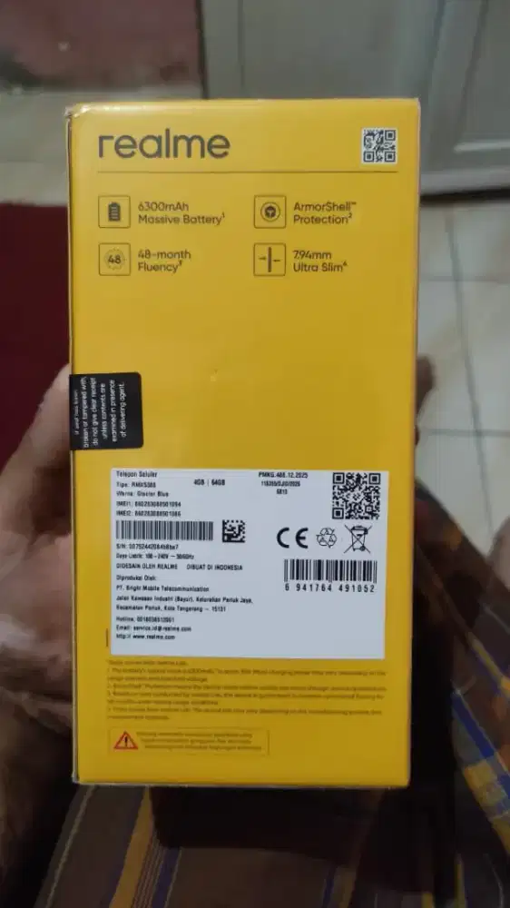 Dijual hanpone relme Mash segel