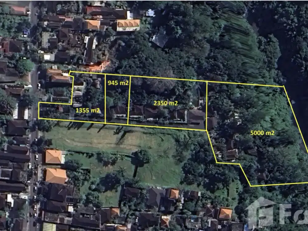 Land for sale in Ubud, Bali
