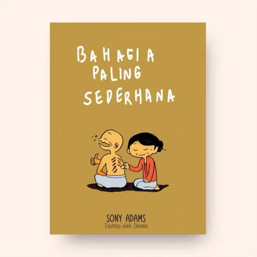 Buku Hard Cover Bahagia Paling Sederhana