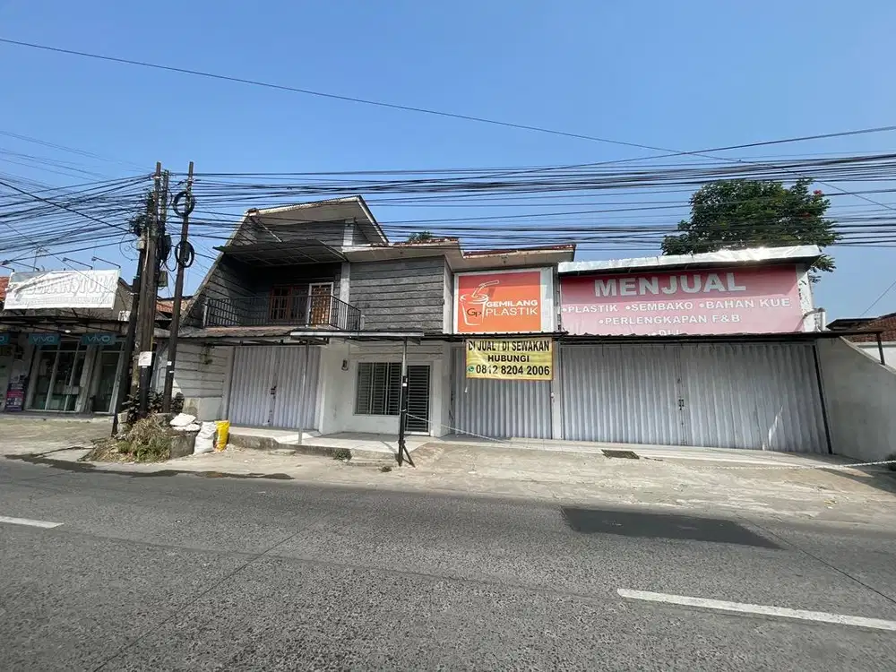 ruko lebar lokasi strategis