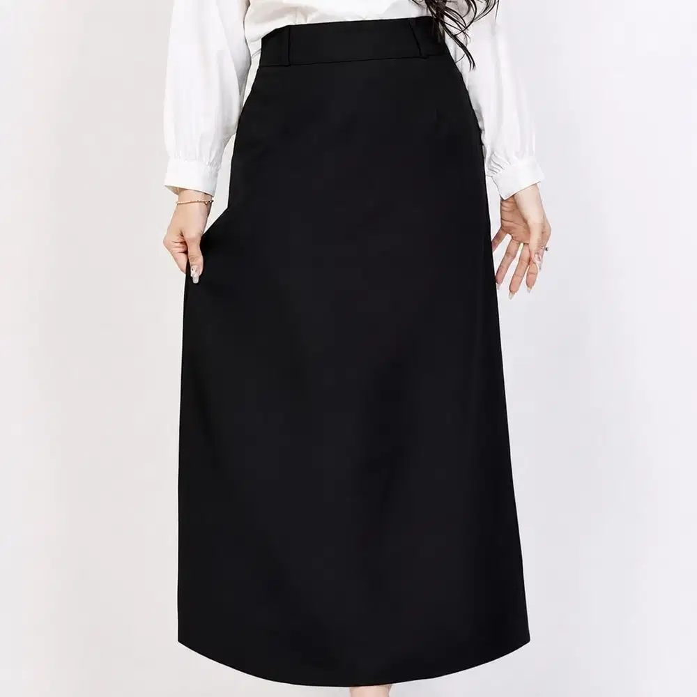 Rok Hitam Wanita Rok A Line Rok Formal