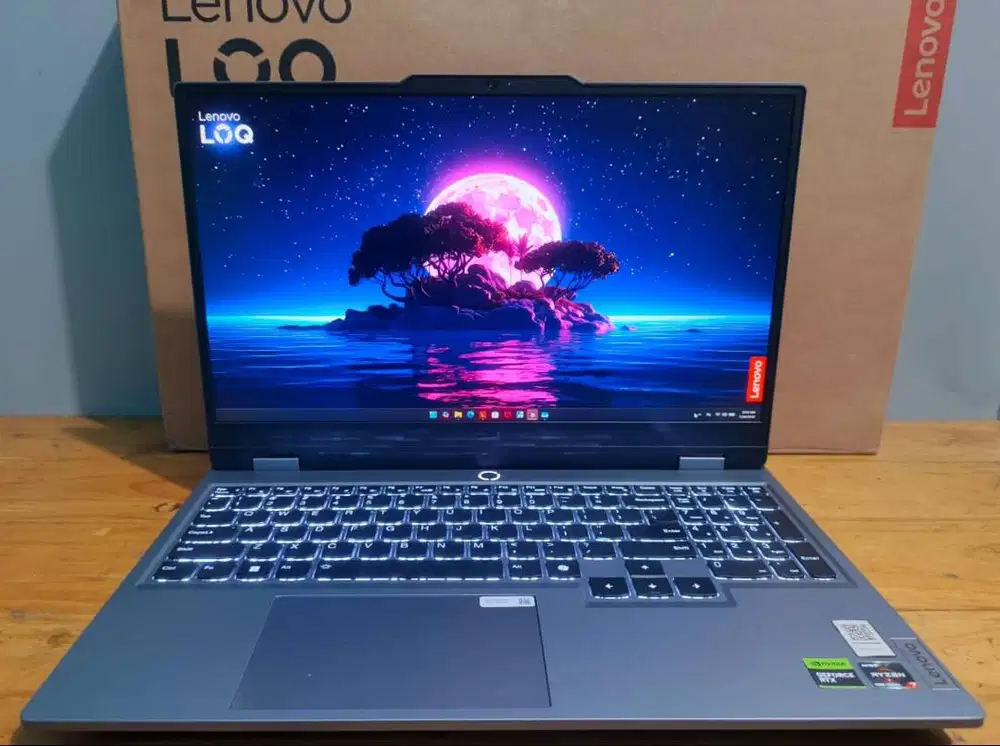 LOQ 15ARP9 Ryzen 7 7435HS 12/512GB RTX 4060 8GB Garansi Januari 2027