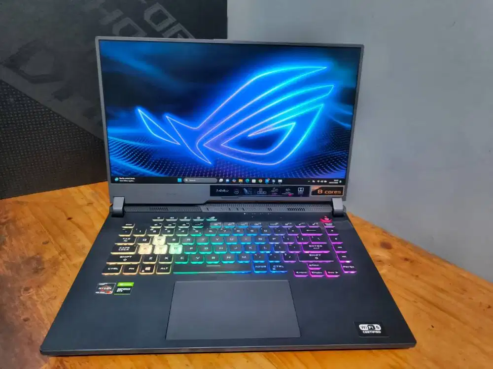 ROG G513IH Ryzen 7 4800H 16/512GB GTX 1650 4GB FHD 144Hz Fullset