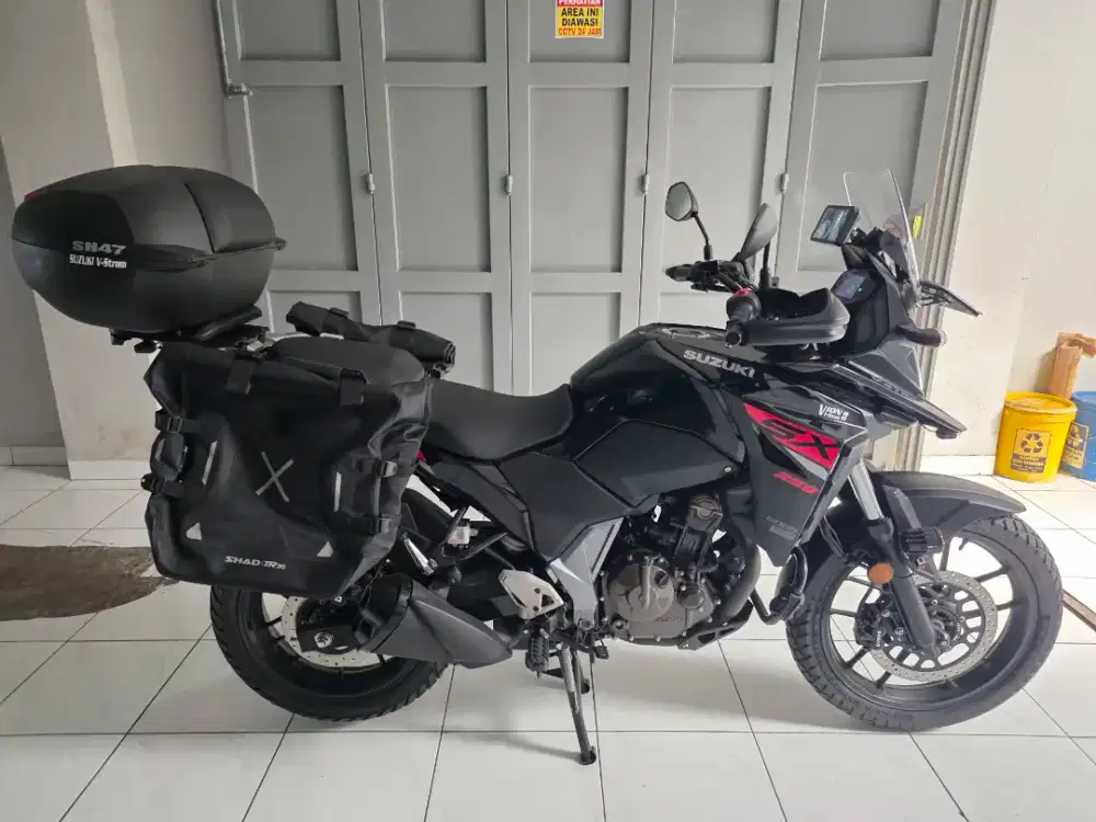 SUZUKI V-STROM 250 SX Hitam Siap Touring