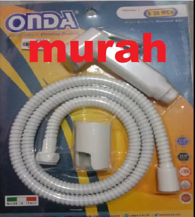 JET SHOWER / SHOWER CEBOK ONDA S 39 WCS PUTIH