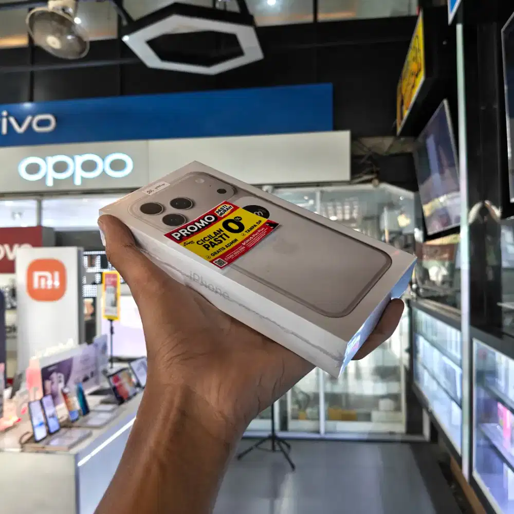 iPhone 17 Pro Max Silver 256gb Limited Siap Antar