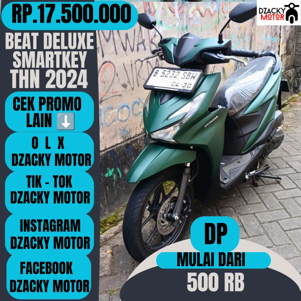 BEAT DELUXE SMARTKEY 2024 SECOND LIKE NEW