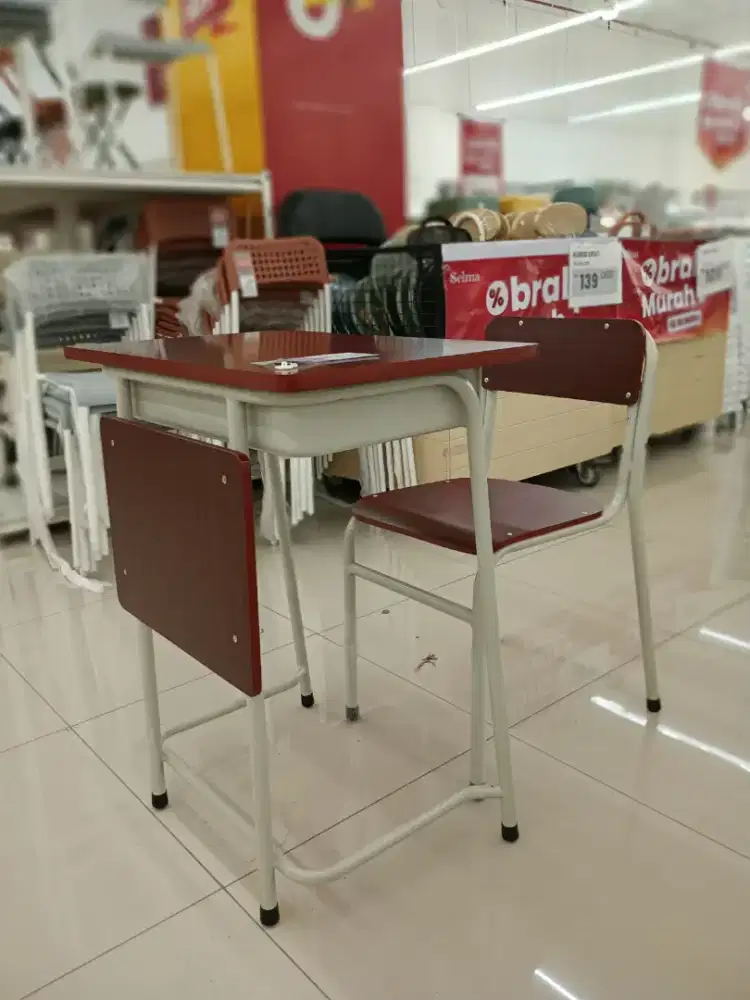 Promo bangku sekolah set SD SMP SMA