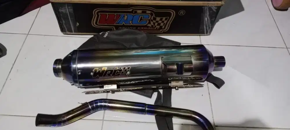 Knalpot aerox new wrc ori Sarteng