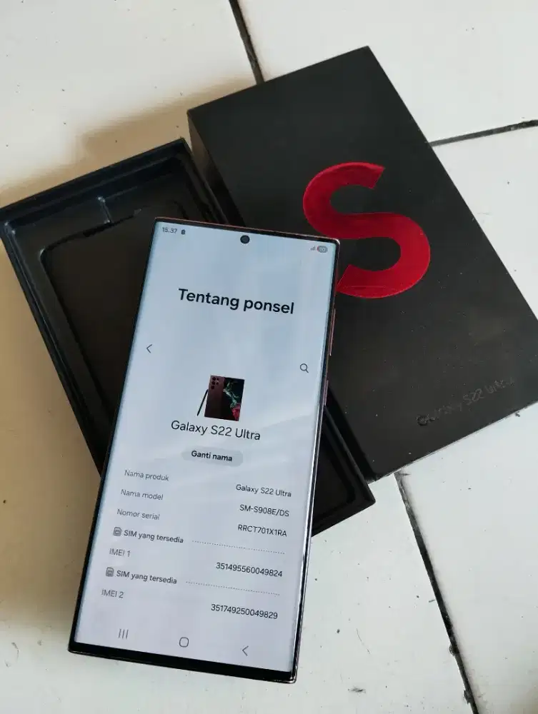 Samsung S22 Ultra Ram 8/128GB