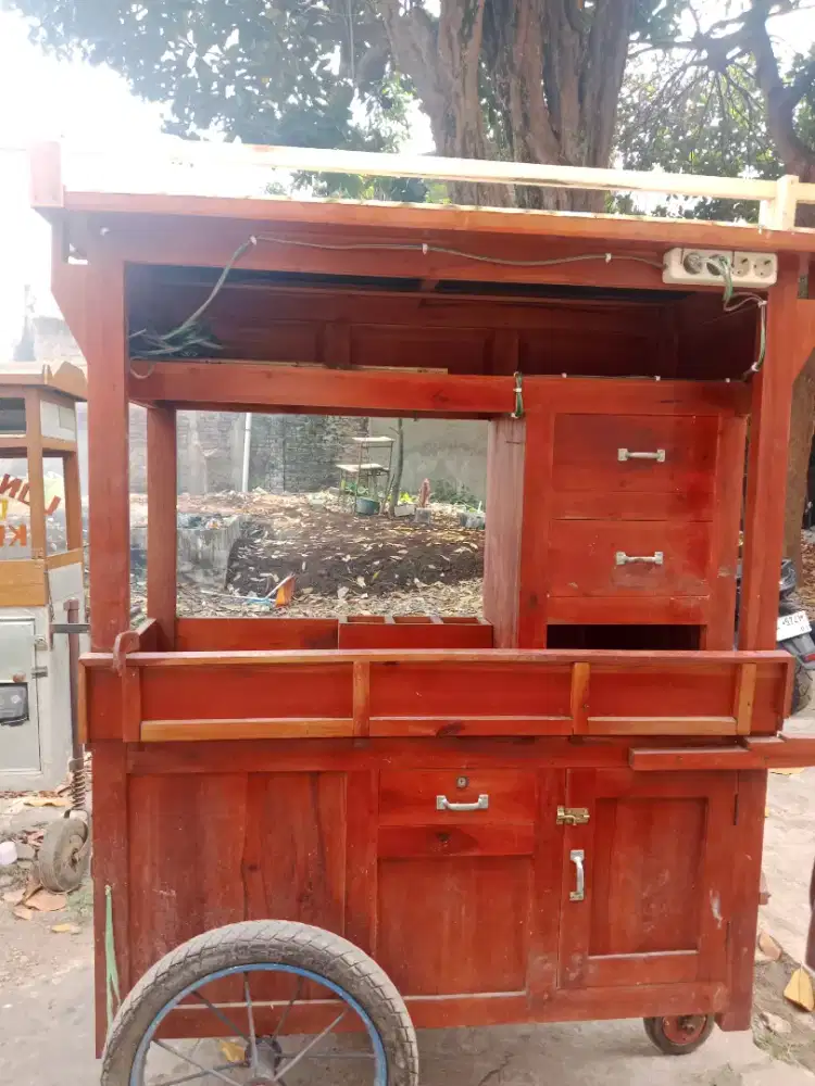 Gerobak mie ayam bakso perlengkapan usaha cimahi tengah