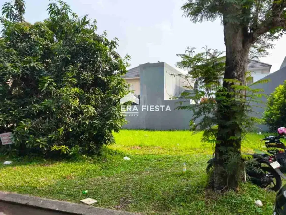 Kavling Langka Hadap Selatan di Cluster Sutera Olivia, Alam Sutera Tangerang