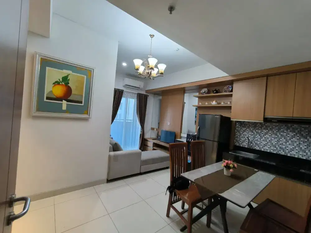 Jual Harga Special Apartemen Roseville Type 2BR 60sqm Harga 850jt Sudah Fully Furnish Tinggal Bawa Koper Saja