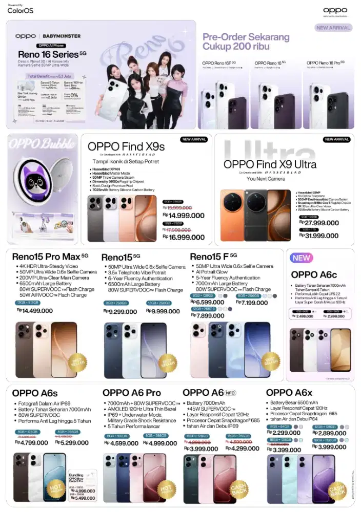 Promo Oppo Terbaru di Erafone Cibiru